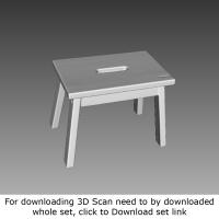 3D Scan of Cutty Stool